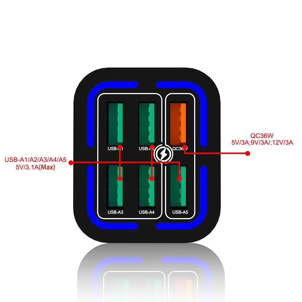 Mini 50W PD QC Fast Charger Cube for iPhone 15 Pro/Android Phones - Pocket-Sized, Overheat Protection, Global Version