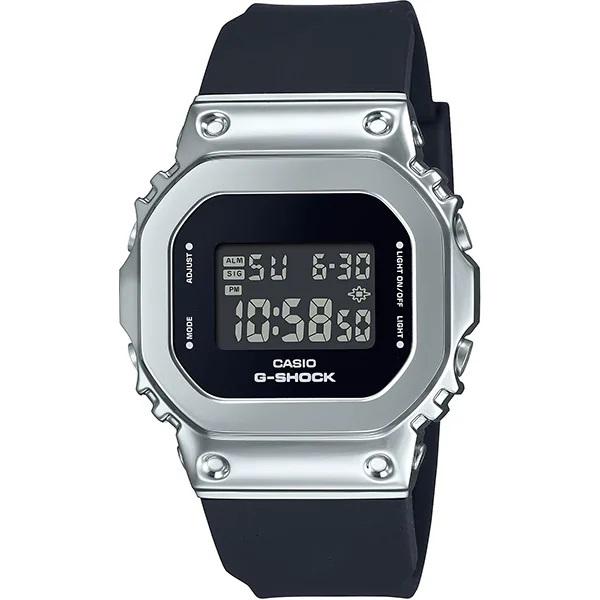 CASIO Metal Covered Silver Digital 20 ATM Water Resistant Shockproof Watch Special G-SHOCK GM-S5600U-1JF Women's