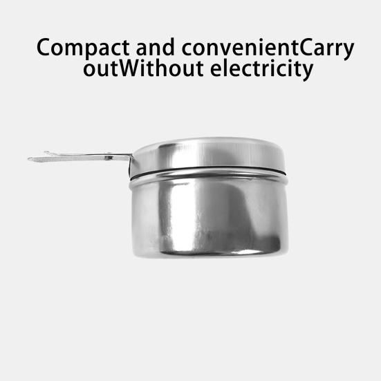 Alcohol Furnace Non-electricity Required Anti-oxidation Cooking Stainless Steel Liquid Alcohol Buffet Heater Camping Supply