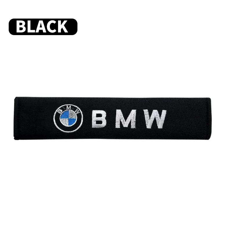 

For BMW Car Seat Belt Covers Cotton Shoulder Protection Pads Accessories For BMW Power Performance M3 M5 X1 X3 X5 X6 E46 E39 E36