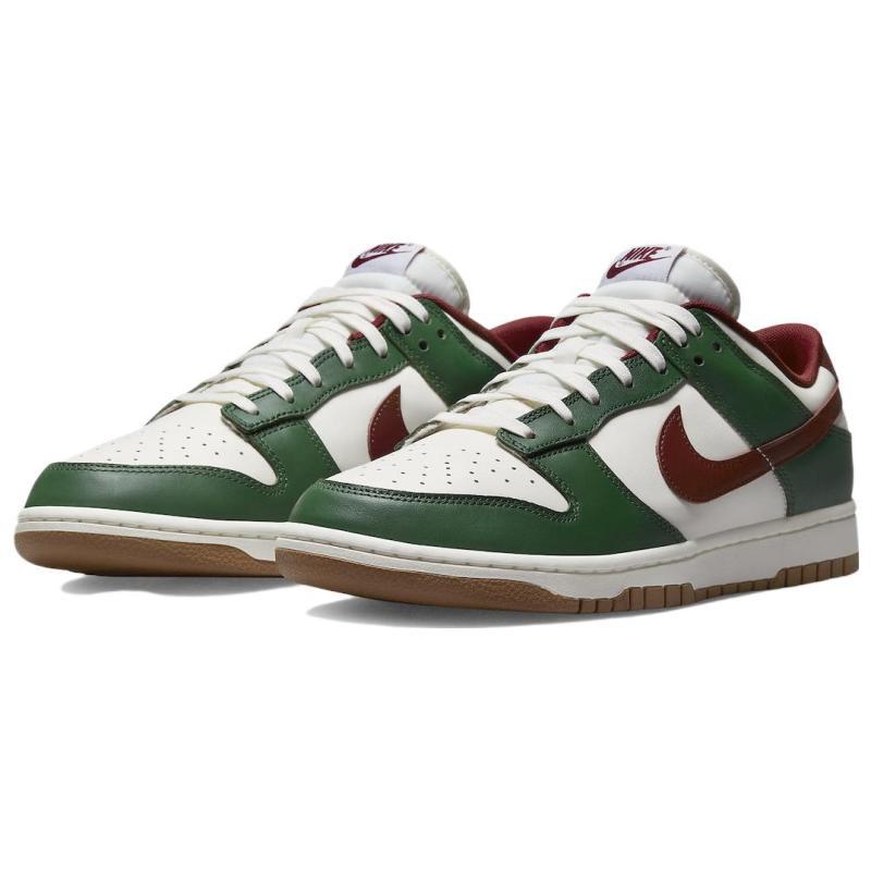 Nike Dunk Low 'Gorge Green Team Red' Skate Shoes Sneakers FB7160-161