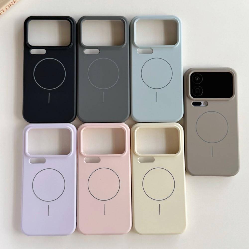Flüssigsilikon für Magsafe Wireless Ladehülle für Xiaomi Mi 17 Pro Max 15 14 13 Ultra Redmi K60 K70 K80 K90 Stoßfeste Hülle