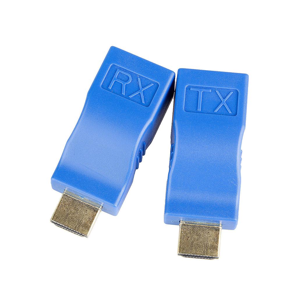 HDMI Extender Over Cat6 RJ45 Network LAN Cable 30M 1080P Video Audio Adapter