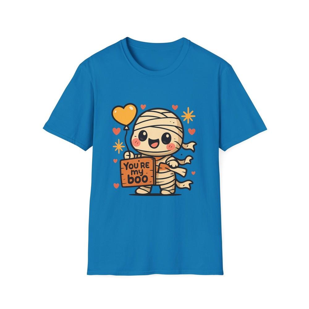 

Unisex Softstyle T-Shirt You’re My Boo Funny Baby Mummy Balloon Halloween Cute 4XL