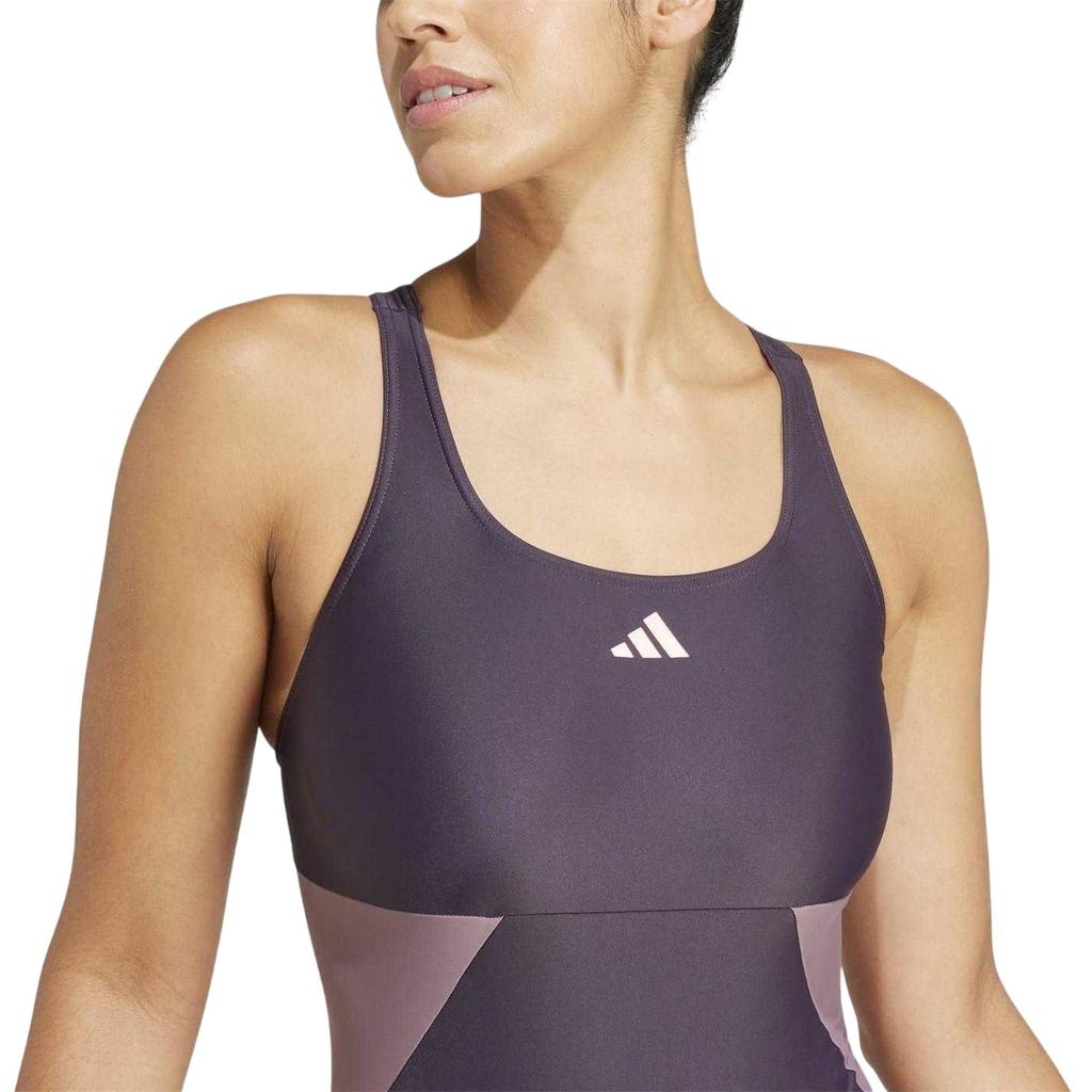 adidas Womens/Ladies Colour Block One Piece Swimsuit