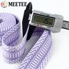 2/3/5M Meetee 38/50mm Jacquard Polyester Webbing Tape By Meter Decorative Ribbon Band Backpack Strap Clothes Sewing Accessories