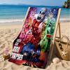 Clown Horror Beach Towel, Microfiber Beach Towel, Perfect For Pool, Beach, Travel, Home Decor Beach Party Fan gifts