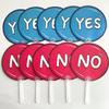 20 Pack Yes or No Classroom Voting Paddles, Classroom Teacher Student Interaction Signs, Event Meeting Election Supplies
