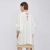 LESS 2023 Autumn Lapel Long-Sleeve Straight Loose Dress