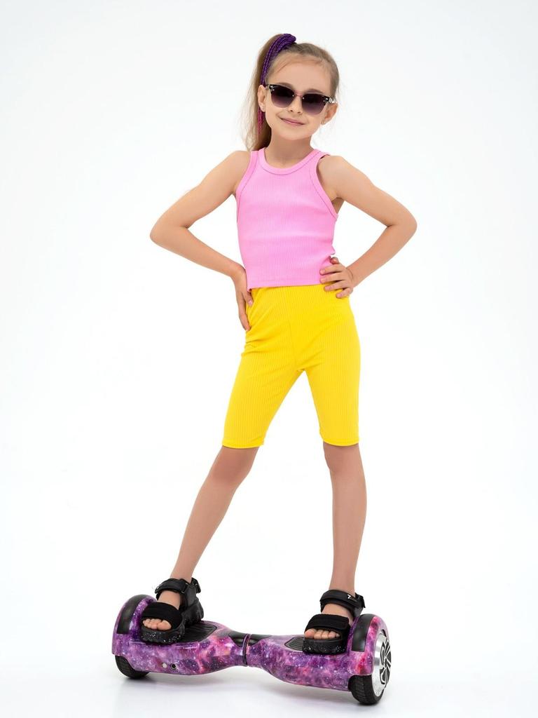 ISSA Plus Ribbed Bike Shorts