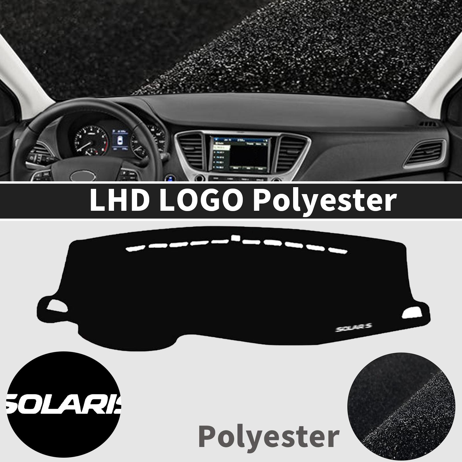 

Подходит для Hyundai Accent HC Solaris 2 2025-2017 LHD Коврик на панель приборов Защитная накладка на панель приборов DashMat Козырек от солнца Защитный ковер Автоаксессуары