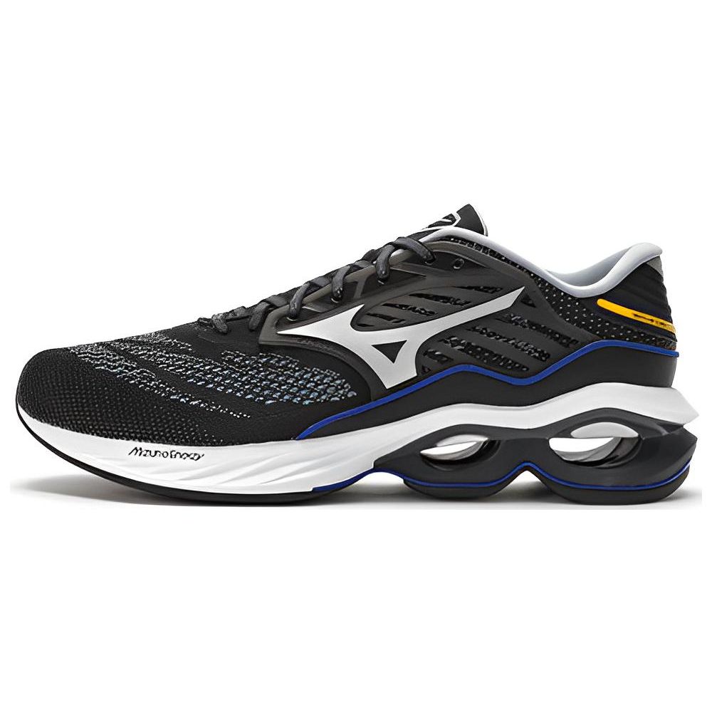Mizuno Creation 23 Unisex Black White Low Vintage Sport Fabric Upper Shock Absorbing Slip Resistant Wear Resistant J1GC220154 40