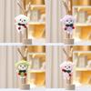 Adorable Plush Toy Cherry Lamb Doll Cute Stuffed Animal Keychain Pendant Bag