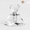 Creative Gemstone Crystal Perfume Bottle Exquisite Amber Diamond-shaped Perfume Bottle Modern Transparent Decorative Jar Gift