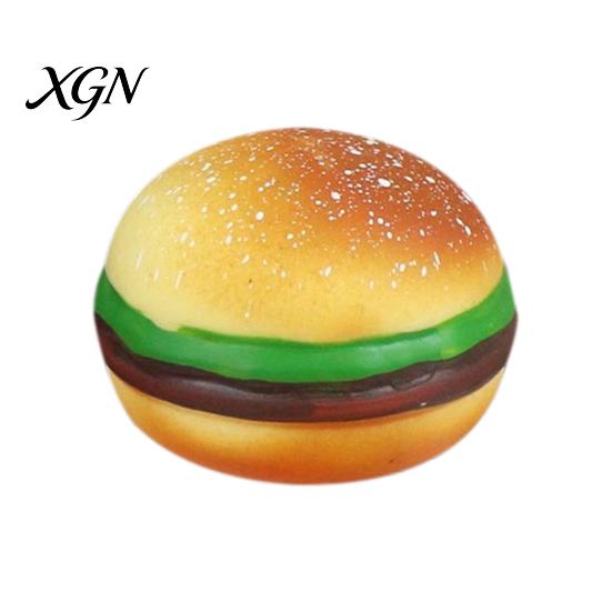 Calming Hand Toy Realistic Fast Food Squeeze Soft TPR Stress Relief Balls Cola Burger Fries Hot Dog Shapes Portable Fidget for Kids Adults Fun Anxiety