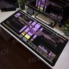 Large Game Mouse Pad Star Trek Office Accessories Keyboard Non-slip Extended Starship Blueprint Gamer Computer Cabinet Desk Pads