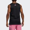 adidas Dolla Ep Breathable Basketball Sports Vest Men Tops Black H50845