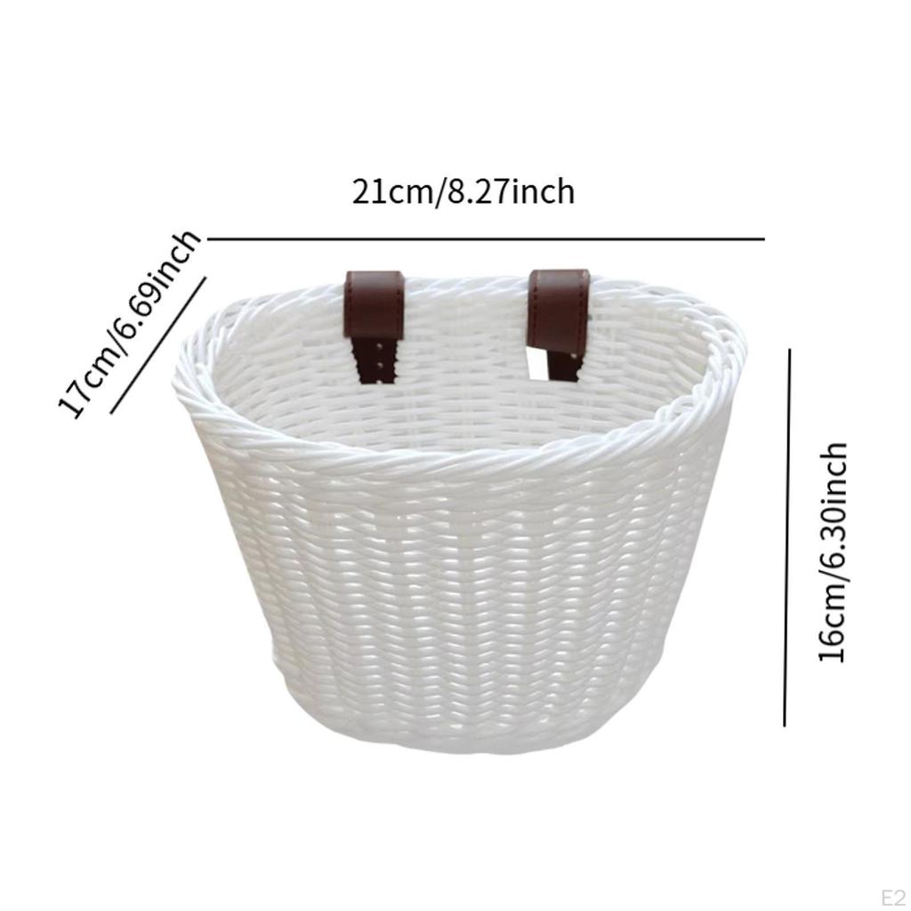 Kids Bike Basket Front Decor Children Bicycle Multifunctional Practical Cycle with