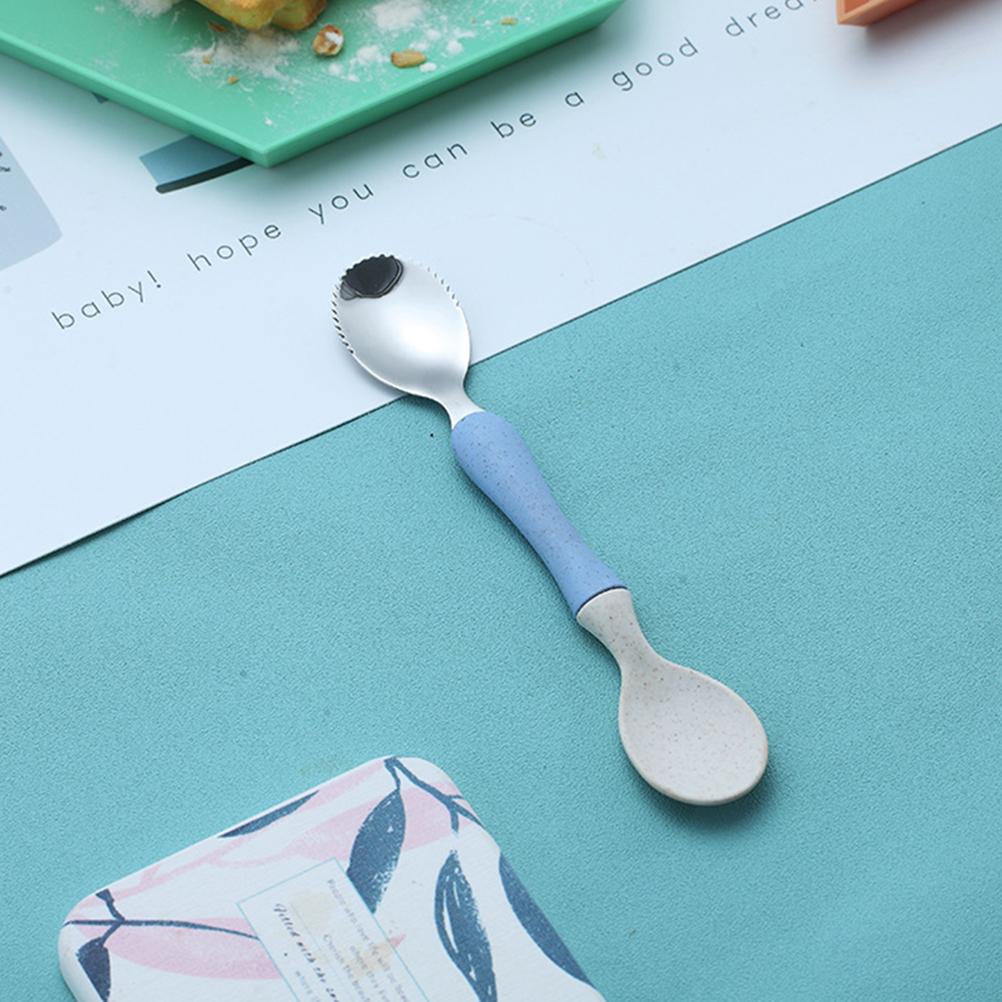 Łyżeczki dla niemowląt dwustronne Łyżeczki dla dzieci do przecierów owocowych Łyżeczki do zeskrobywania owoców