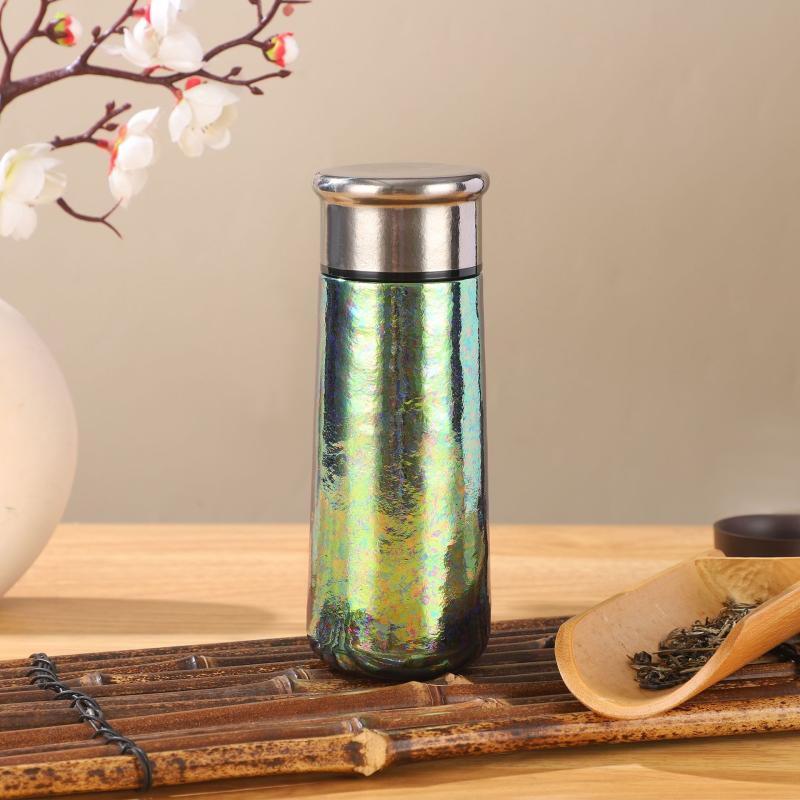 

OLOEY Full Titanium Mini Insulated Tea Infuser Bottle