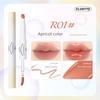 Dual-Use! Flortte/Flortte Rainbow Bubble Series Double-Ended Lip Liner and Lip Gloss Pen in Nude Color