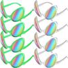 Space Theme Costume Alien Headband and Glasses Set Funny Alien Costume Accessories Martians Antenna Headband Bopper