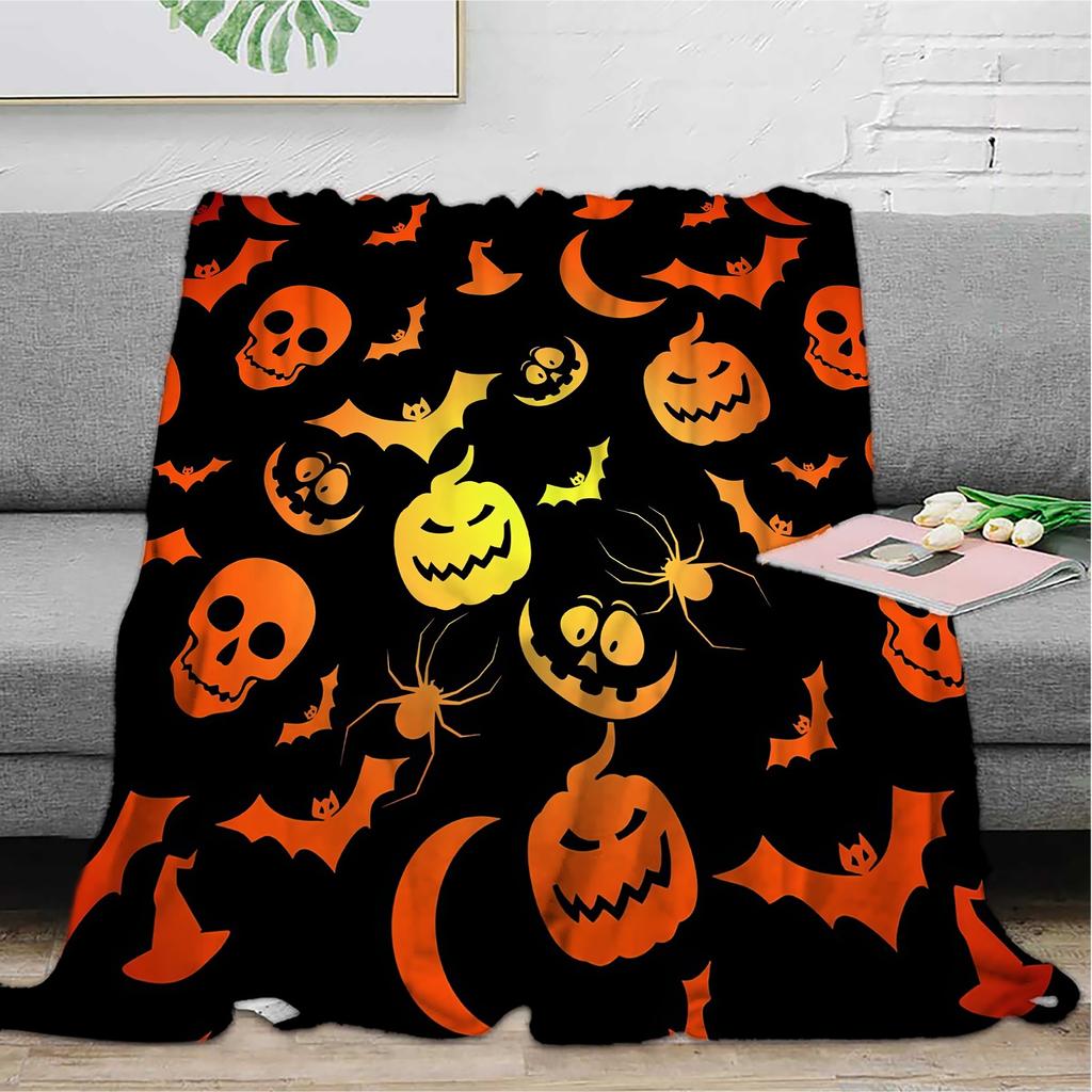 Halloween Print Blanket