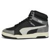 Slipstream Mid Heritage Comfortable Versatile Shock Absorbing Durable High-Top Sneakers Unisex Sneakers Black Gray 386545-04