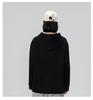 Women's Silver Fox Fur Hooded Pullover Sweatshirt - Thick, Velvet-Lined, Loose Fit, Drop Shoulder, Warm Autumn/Winter Hoodie (600g)