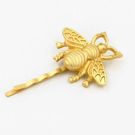 1 Pc Exquisite Cute Women Girl Alloy Bee Hairpin Slide Clip Hair Accessory Gift