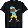 Dabbing Boy Saint Lucian Saint Lucia Flag Kids Dab Dance T-Shirt