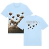 Brown Album Tee Chris Brown Men's Women's Crew Neck T-Shirt Summer Pure Cotton T Shirt Breathable Short Sleeve Tops