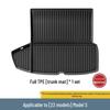 Custom TPE Car Mats for 2023 Tesla Model S - Includes Main Trunk Mat