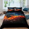 Guitar Duvet Cover Set Music Theme Bedding Set Microfiber Vintage Grey Guitar On Wooden Floor Queen King Size Quilt Cover Set