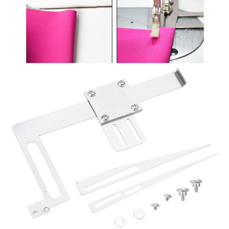 Multipurpose Metal Beveler Tool Fabric Cutting Guide Tool For Straight Diagonal Lines Making Apparel Crafting Tailoring