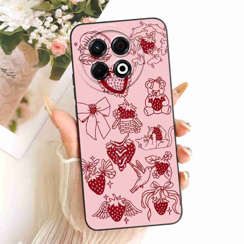 For Tecno Spark 30 Pro 4G KL7 Case Butterfly Dragon Soft Silicone Cover For Tecno Spark30 Spark 30 Pro Shockproof Phone Cases