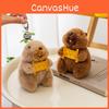 Marmota Key Plush Chain Pendant With Sound For Backpack Decoration And Idea Gift