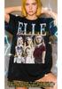 ELLE FANNING Vintage Shirt, Elle Fanning Homage Tshirt, Elle Fanning Fan, Elle Fanning Retro 90s Sweater, Elle Fanning Merch #saf