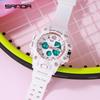 Sanda Fashion Dual Display Men's and Women's Waterproof Luminous Sports Watch