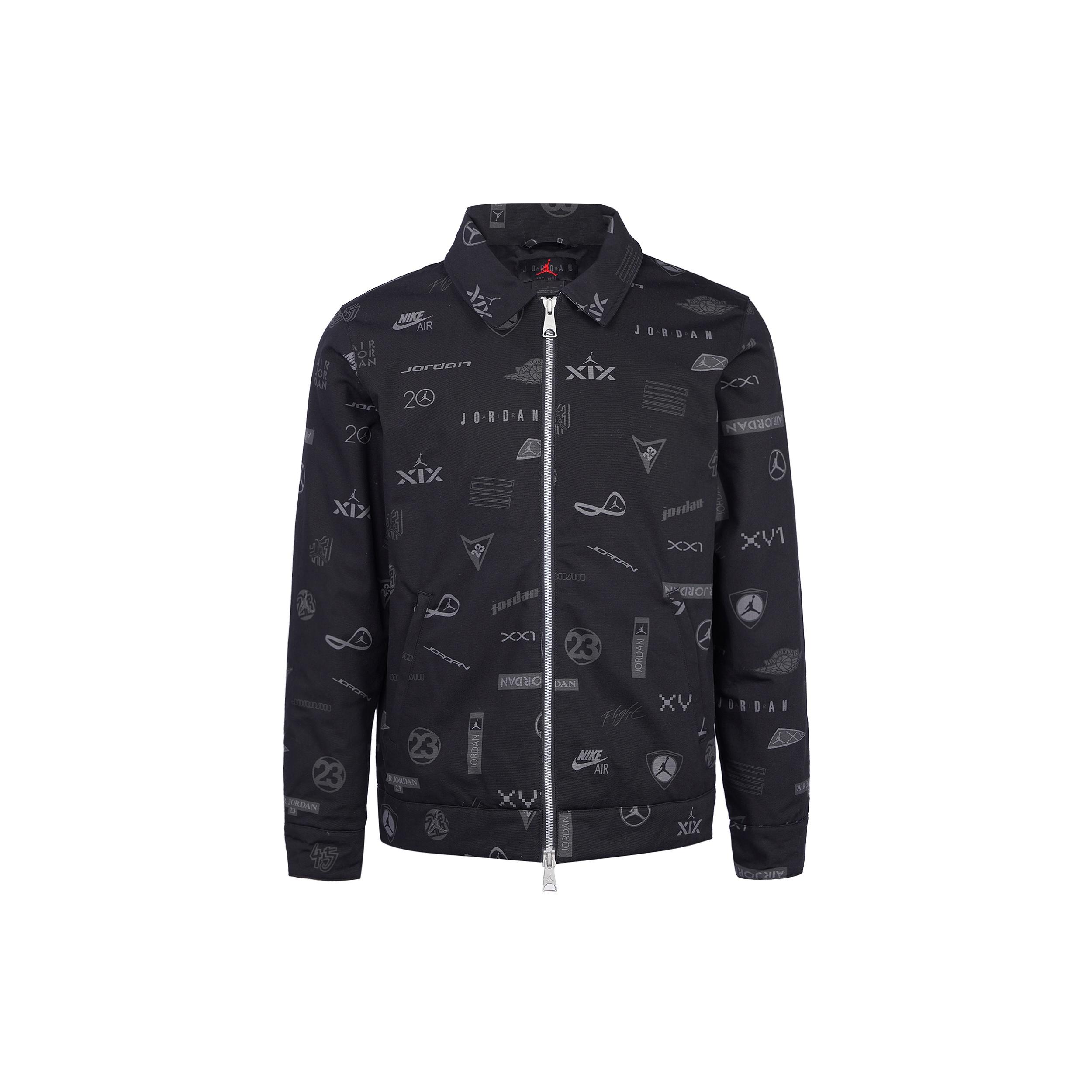 Air Jordan Flight Heritage Jacket Black Men s DV7564-010 XXL