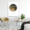 Canvas print, Forest in a circle