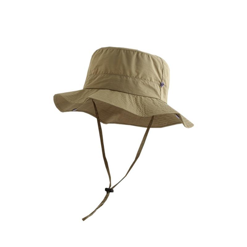 Summer Quick-drying Bucket Hat Men's and Women's Crimped Sun Hat Outdoor Sun Protection Breathable Lightweight Folding Sun Hat