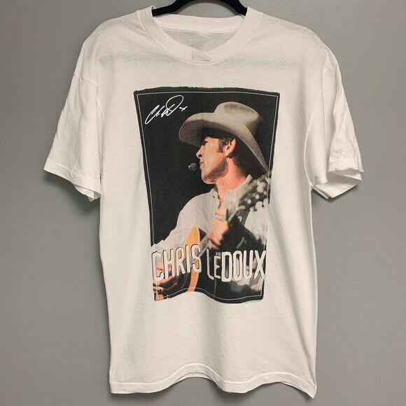 Vintage Western Underground Chris Ledoux Shirt White Unisex S-234XL OB146 Unisex T-Shirt S
