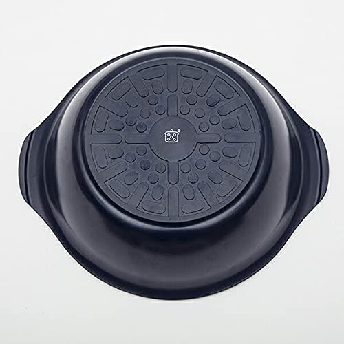 Yutori no Kukan (Comfortable Space) Harumi Kurihara Hospitality Pot (without steam plate) 24cm Navy LYO-0372