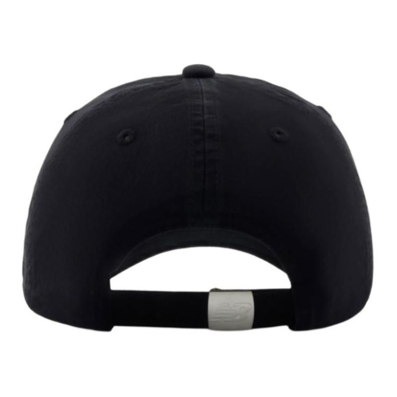 New Balance Baumwoll-Baseballkappen Unisex Schwarz/Weiß New Balance LAH51413