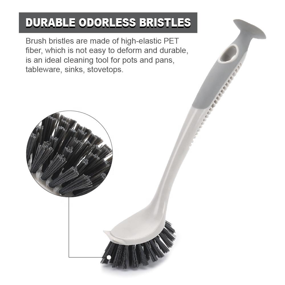 Kitchen Tool Cleaning Brush Household Bath Cleaning Product Brushes Long Handle With Suction Cup
