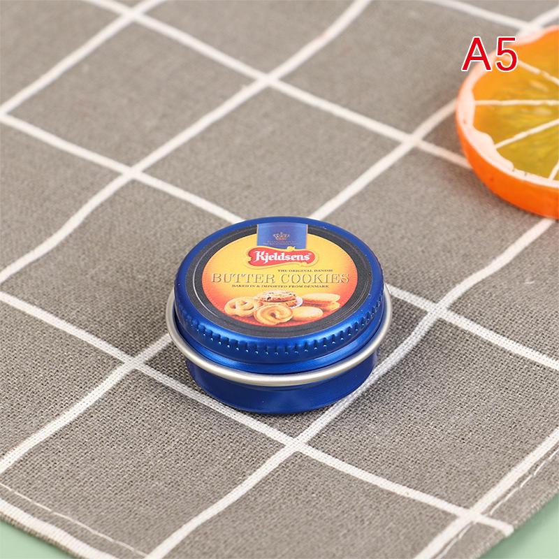 1/12 Miniature Dollhouse Cookies Box Doll House Kitchen Food Decor Accessories