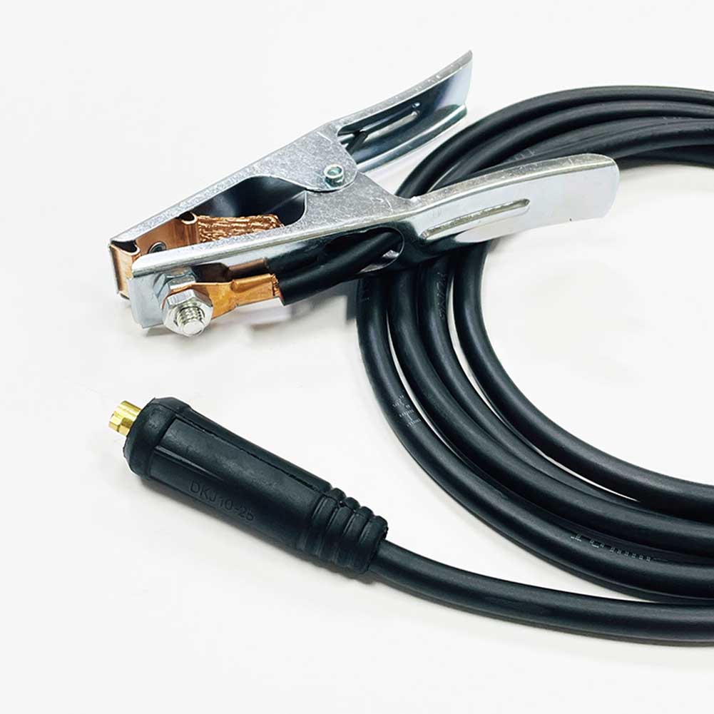 For Metal Fabrication 2m 10 Square Welding Machine Ground Wire Ground Wire Clamp Copper Welding Machine Clamp 300A Clamp