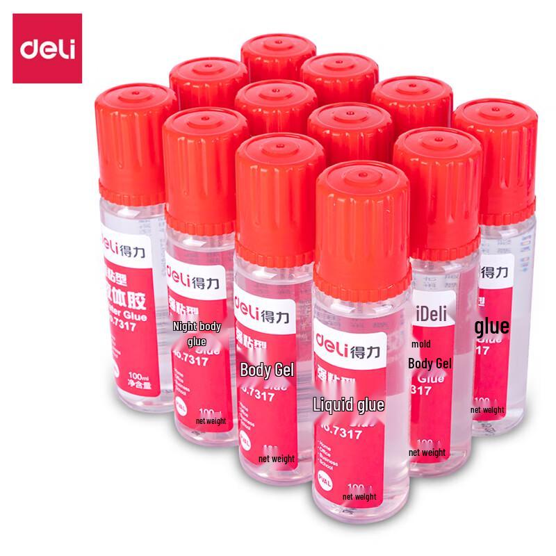 Deli 7317 Liquid Glue - 12-Pack