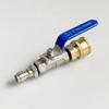 High Pressure Washer Switch On/Off Ball Valve With 1/4" Quick Plug & Hitch Car Wash Accessories